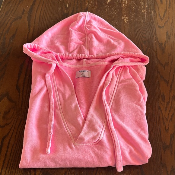 Old Navy Pink Pullover Hoodie - Picture 3 of 5